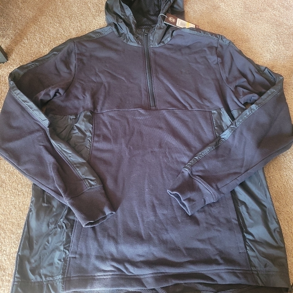Under Armour Mens Threadborne Terry Half Zip Hoodie